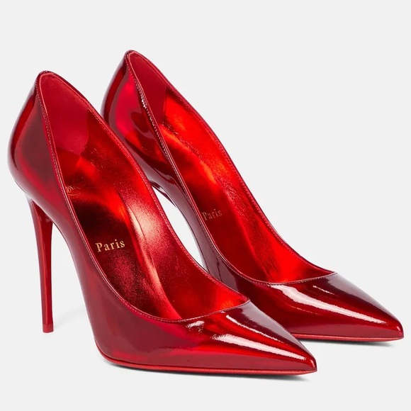 Christian Louboutin Shoes - BRAND NEW CHRISTIAN LOUBOUTIN KATE 100
LOUBI PATENT PSYCHIC
